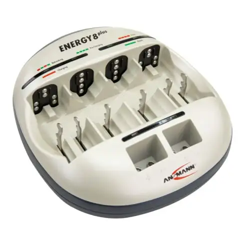 ANSMANN Chargeur, Type : 8PLUS