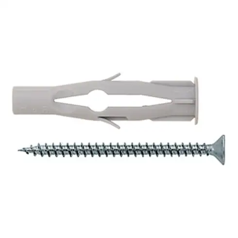 Cheville universelle avec vis fischer FU 10x60 S