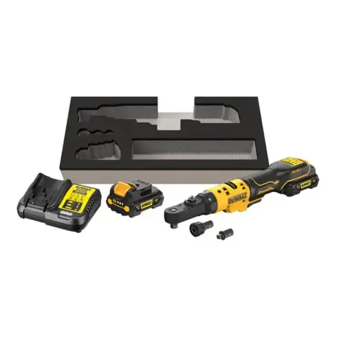 Clé à cliquet sans fil DEWALT, 1/4-3/8Z, 12 V / 3 Ah