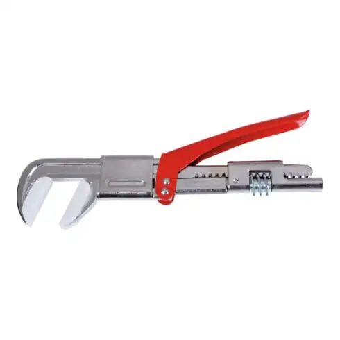 Clé à robinetterie L. 275 mm ouv. 65xP45mm réglage des roulettes ROTHENBERGER