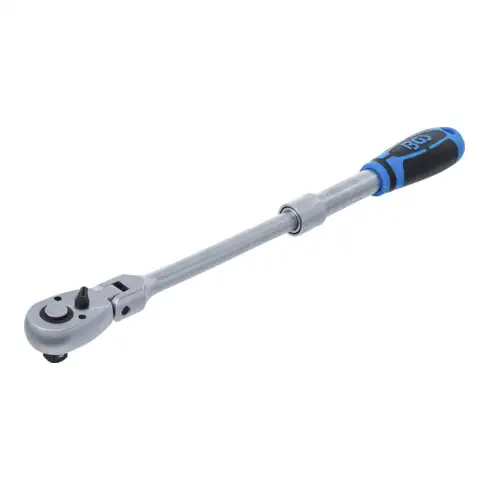 Cliquet réversible extensible inclinable BGS, 12,5 mm (1/2"), 350 - 490 mm
