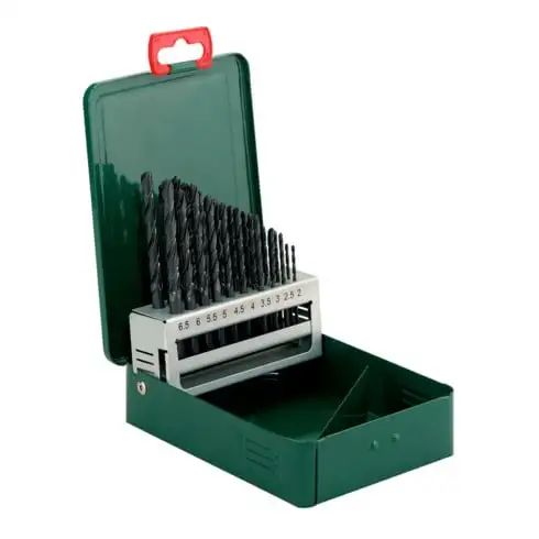 Coffret de forets HSS-R, 36 pièces, Ø 2 - 6,5 mm metabo