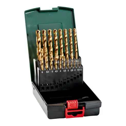 Coffret HSS-TiN, « SP », 19 pièces metabo