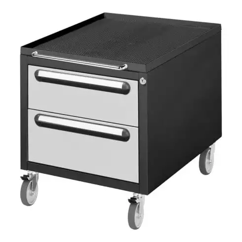Conteneur roulant STIER Premium avec 2 tiroirs l x p x h 480 x 600 x 540 mm