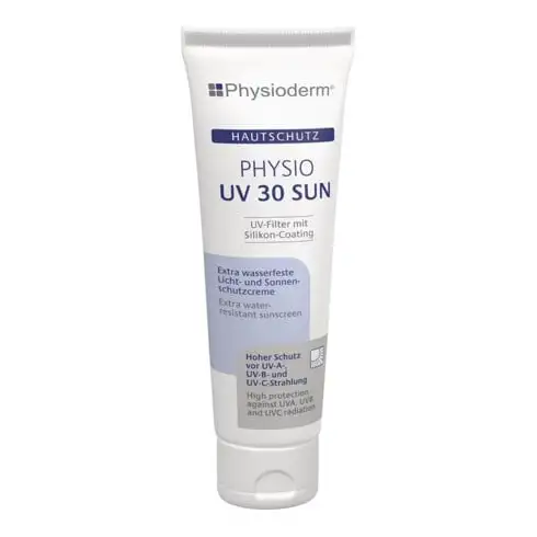 Crème de protection p. les mains PHYSIO UV30 SUN 100 ml rés.à l'eau GREVEN