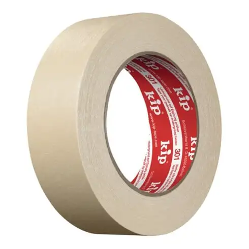 Crêpage fin 301 Extra légèrement crêpé nature L. 50 m l. 48 mm Rouleau KIP