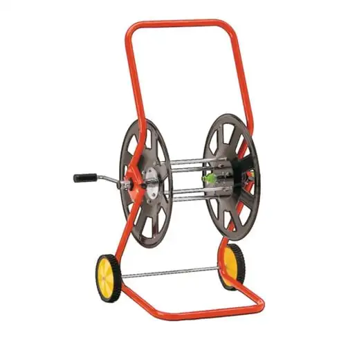 Dévidoir mobile p. tuyau 6350SB raccord fileté 26,44 mm 3/4 po. acier KARASTO