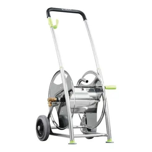 Dévidoir mobile p. tuyau GEKA plus CS40 raccord fileté 26,44 mm G 3/4 po. acier