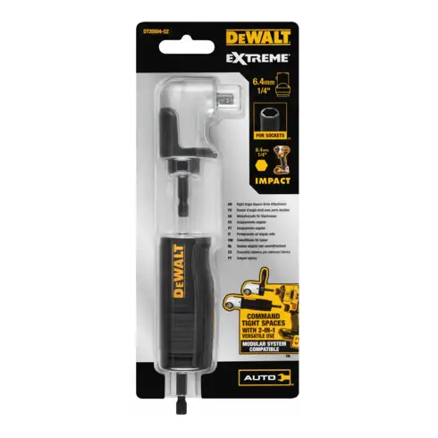 DEWALT Adaptateur angulaire 1/4 pouce