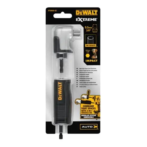 DEWALT Adaptateur d'angle 3/8 pouces