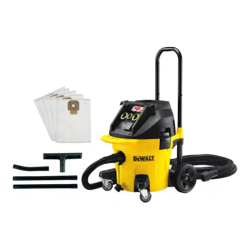 DEWALT Industrial Wet+ Dry Vacuum Classe M DWV902MKIT-QS