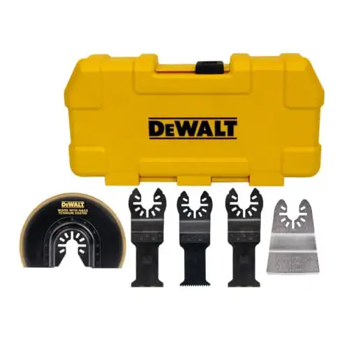 DEWALT KIT D'ACCESSOIRES D'OUTILS MULTI-OUTILS 5PC SET DT20715-QZ