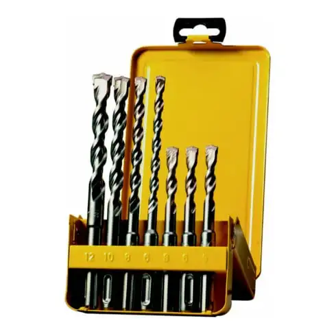 DEWALT Set SDS-plus EXTR.2 5-12 (7 pièces) DT9701-QZ