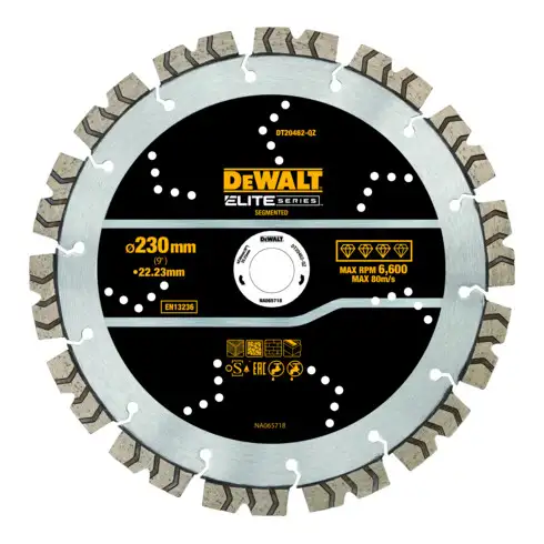 Disque à tronçonner diamanté DEWALT Arrow-Blade ELITE