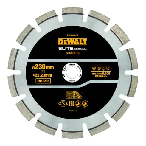 Disque à tronçonner diamanté DEWALT ELITE