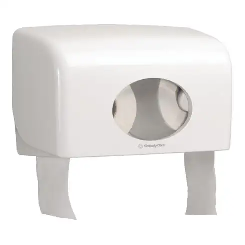 Distributeur de papier toilette double AQUARIUS 6992 H180xl298xP130env.mm 1 dist