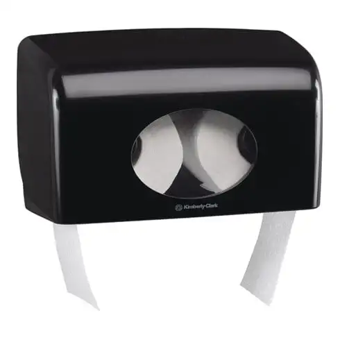 Distributeur de papier toilette double AQUARIUS 7191 H180xl298xP130env.mm 1 dist