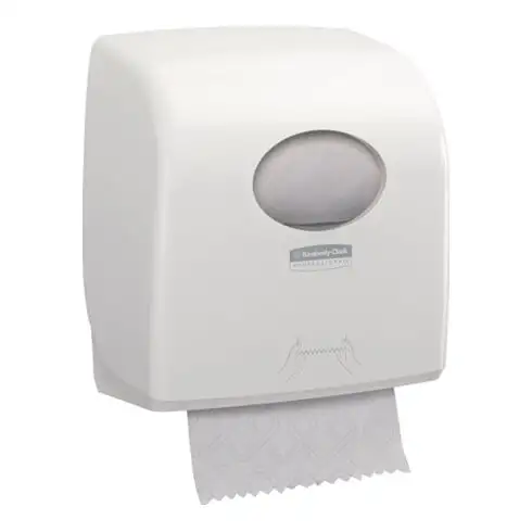 Distributeur de serviettes en rouleaux AQUARIUS 7955 H324xl297xP192env.mm