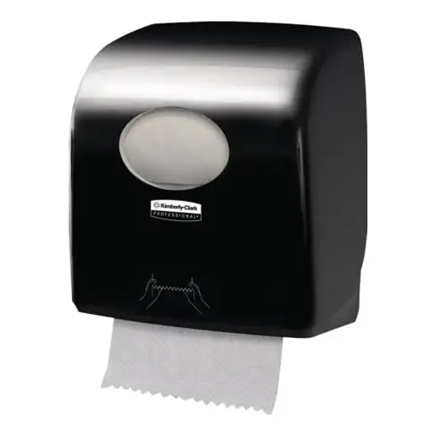 Distributeur de serviettes en rouleaux AQUARIUS 7956 H324xl297xP192env.mm