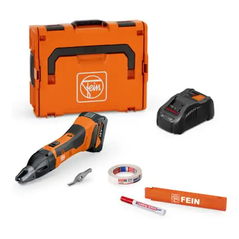 FEIN Cisaille sans fil jusqu’à 1,6 mm ABSS 18 1.6 E AS Set 1x 5 Ah