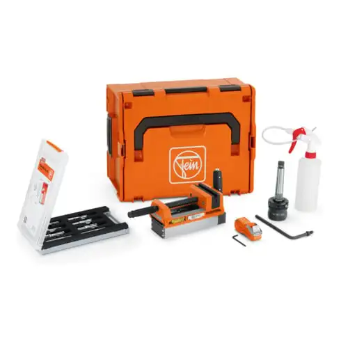 FEIN Étau magnétique avec set de fraises à carotter Set de fraises à carotter CM
