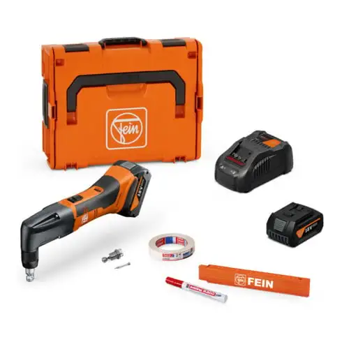 FEIN Grignoteuse sans fil jusqu'à 1,3 mm ABLK 18 1.3 CSE AS Set 2x 5 Ah