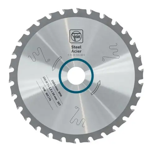 Fein Lame de scie circulaire portative pour acier