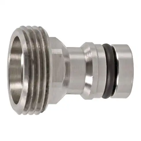 Fiche d'appareil système d'enfichage GEKA plus laiton nickelé filetage ext. 3/4