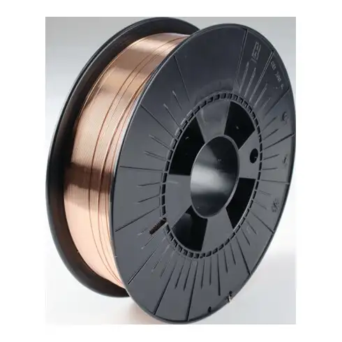 Fil de soudage G3Si1 (SG 2) D. 1 mm bobine D-200 enroulé en couches WDI