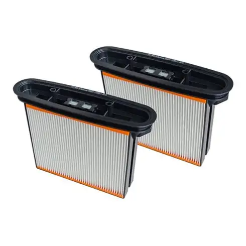 Filtre plissé en polyester STIER pour aspirateur eau/poussière ABS-35M