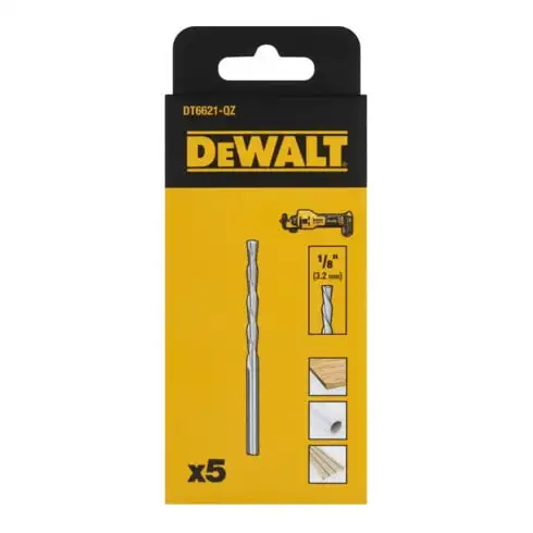 Fraise pour cloison sèche DEWALT multimatériaux 1/8 pouce
