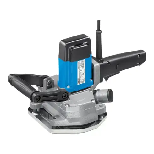 Fraiseuse de façade Baier BFF 222 avec jeu de fraises en étoile dans un coffret de transport en métal