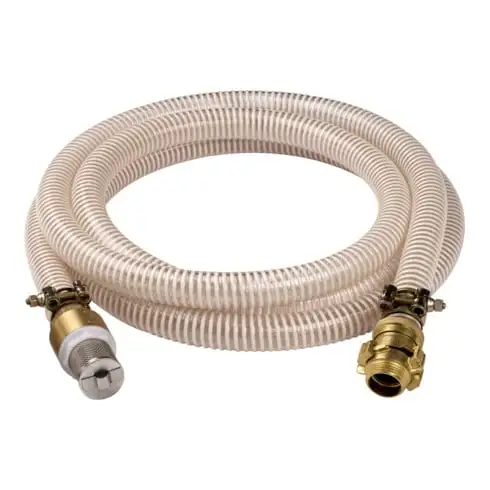 Garniture professionnelle de flexible d’aspiration, 4 mètres avec soupape d’aspiration metabo