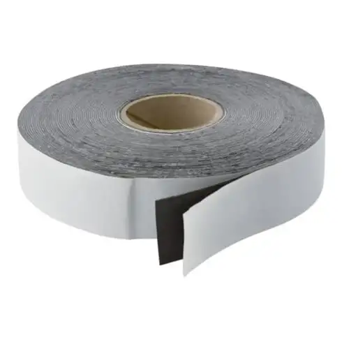 Geberit Bande d'étanchéité 50 mm, 12,5 m, Ro., résistant UV, noir, IIR