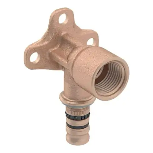 Geberit Coude de raccordement Mepla d= 20mmxRp 1/2x52mm, 90 degrés, bronze rouge
