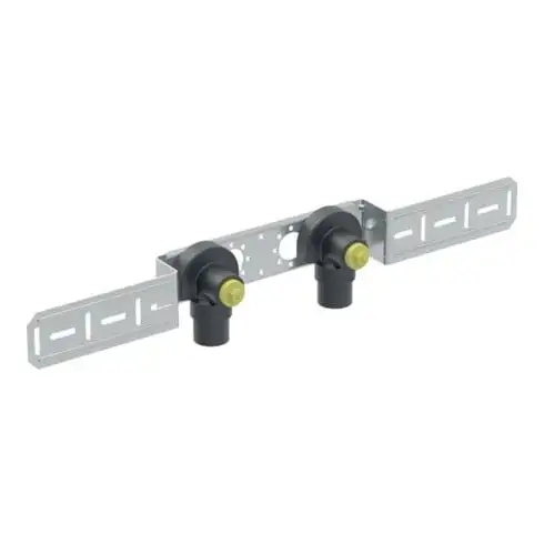 Geberit Coude de raccordement RMF 1/2xRp 1/2, 597 mm, 90 degrés, double