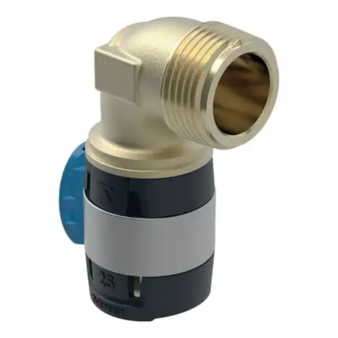 Geberit coude de transition FlowFit d= 25 mm, R 3/4, 90°, avec filetage extérieur