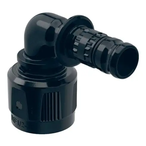 Geberit coude de transition Mepla d 20xMF20mm, avec MasterFix, 90 degrés, PVDF