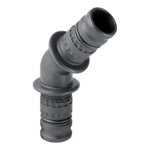 Geberit Coude Mepla d= 40mm, 45°, PVDF
