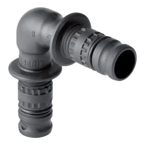 Geberit Coude Mepla d= 63mm, 90°, PVDF