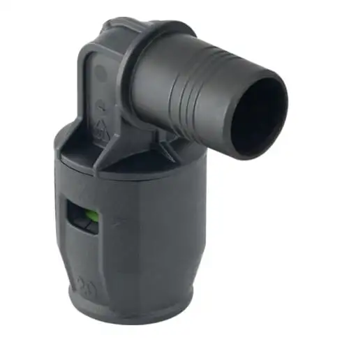 Geberit Coude PushFit d= 20mm, 90°, avec embout, PVDF