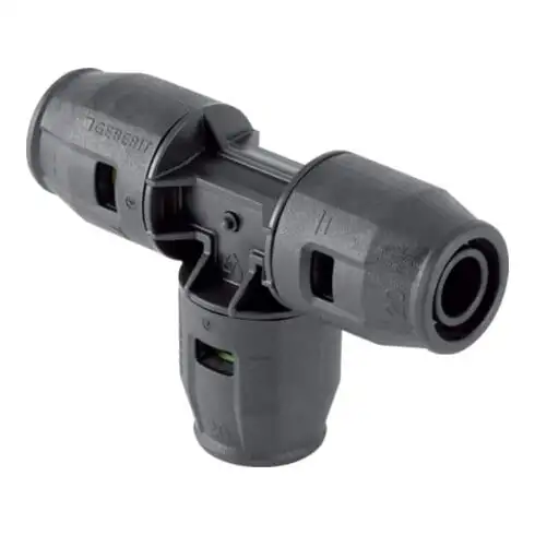 Geberit Té PushFit d= 25mm, égal, PVDF