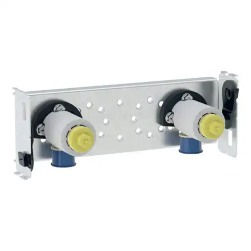 Geberit Traverse GIS m 2 raccordements eau, pour robinetterie encastrée 15,3 cm