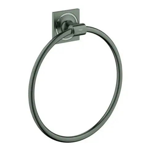 Grohe Allure Anneau porte-serviettes d= 200 mm graphite dur brossé