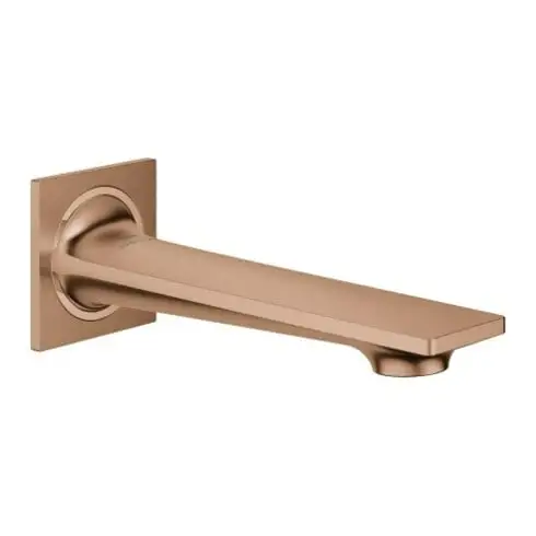 Grohe Allure Bec de baignoire Warm Sunset brossé, montage mural