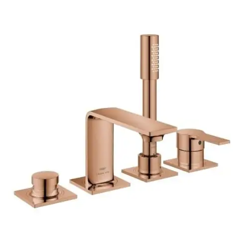 Grohe Allure combinaison baignoire 4 trous montage sur banc carrelé, warm sunset