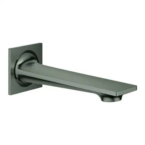 Grohe Allure Entrée de baignoire 3/4", montage mural, graphite dur brossé