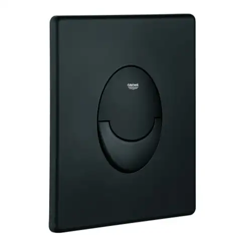 Grohe WC-Bouton Skate Air 38505 Start/Stop/2 volumes vertical noir fantôme