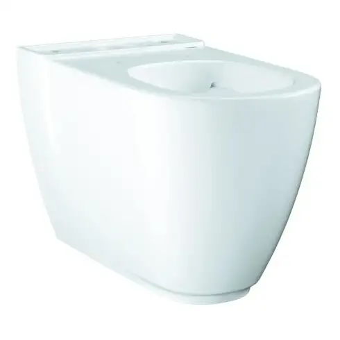 Grohe WC sur pied Essence céramique sans rebord de chasse, sortie universelle, blanc alpin