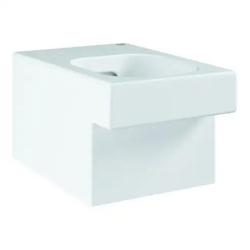 Grohe WC suspendu, cuvette à chasse profonde Cube céramique alp-we PureGuard, sans rebord, évacuation horizontale
